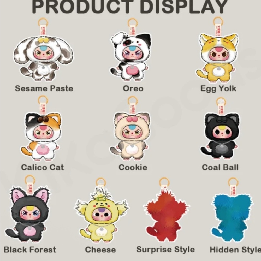 Baby Three Cat & Dog Plush Blind Box Cheese - Picture 13 of 17